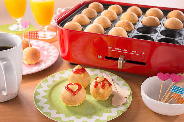 たこ焼きみたいなアメリカンドック