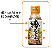 新開発されたドレッシングボトル