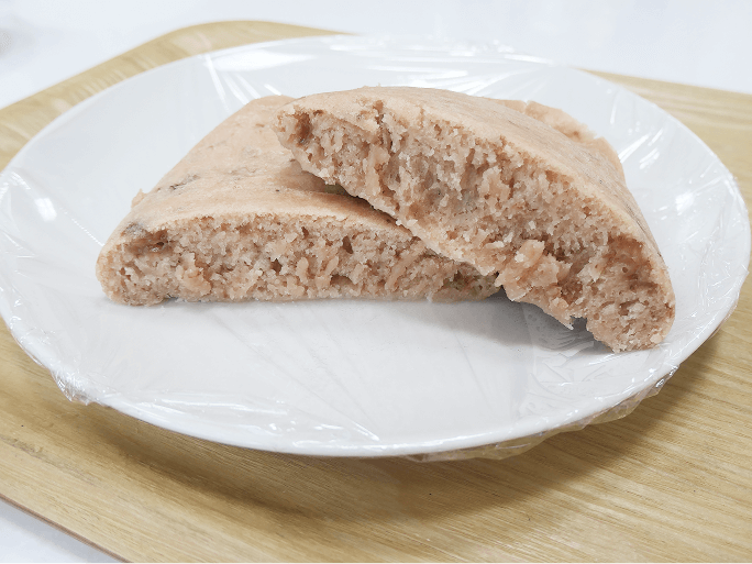 お湯ポチャレシピ&reg;<フルーチェ蒸しパン>