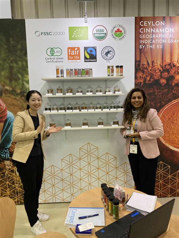 2025年2月にドイツ・ニュルンベルクで行われた「BIOFACH 2025」に参加したときの様子