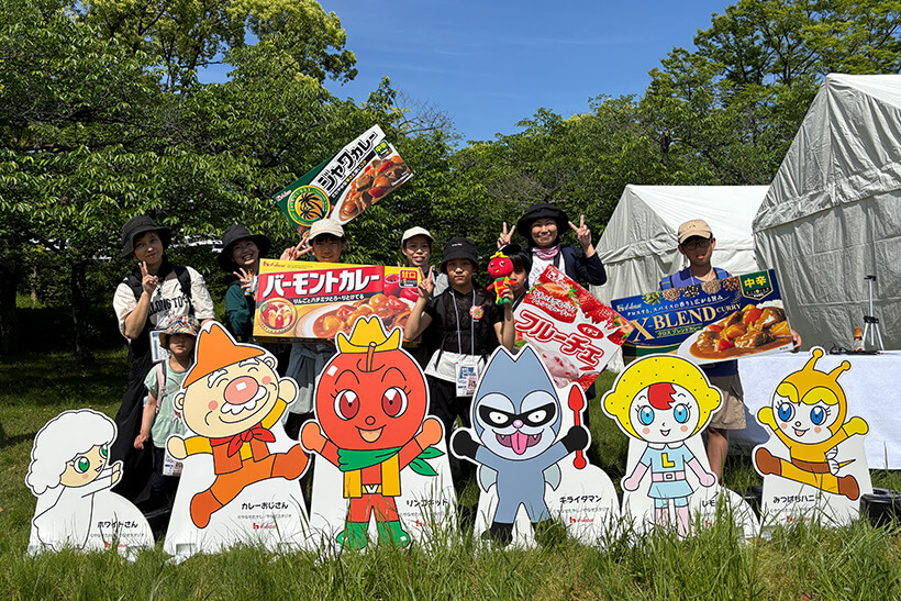 ハウスファミリーウォーク中の写真2