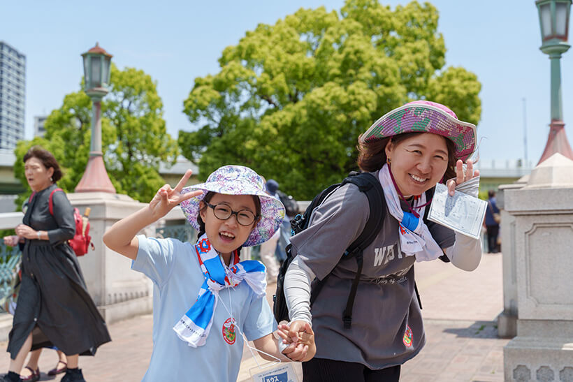 ハウスファミリーウォーク中の写真3