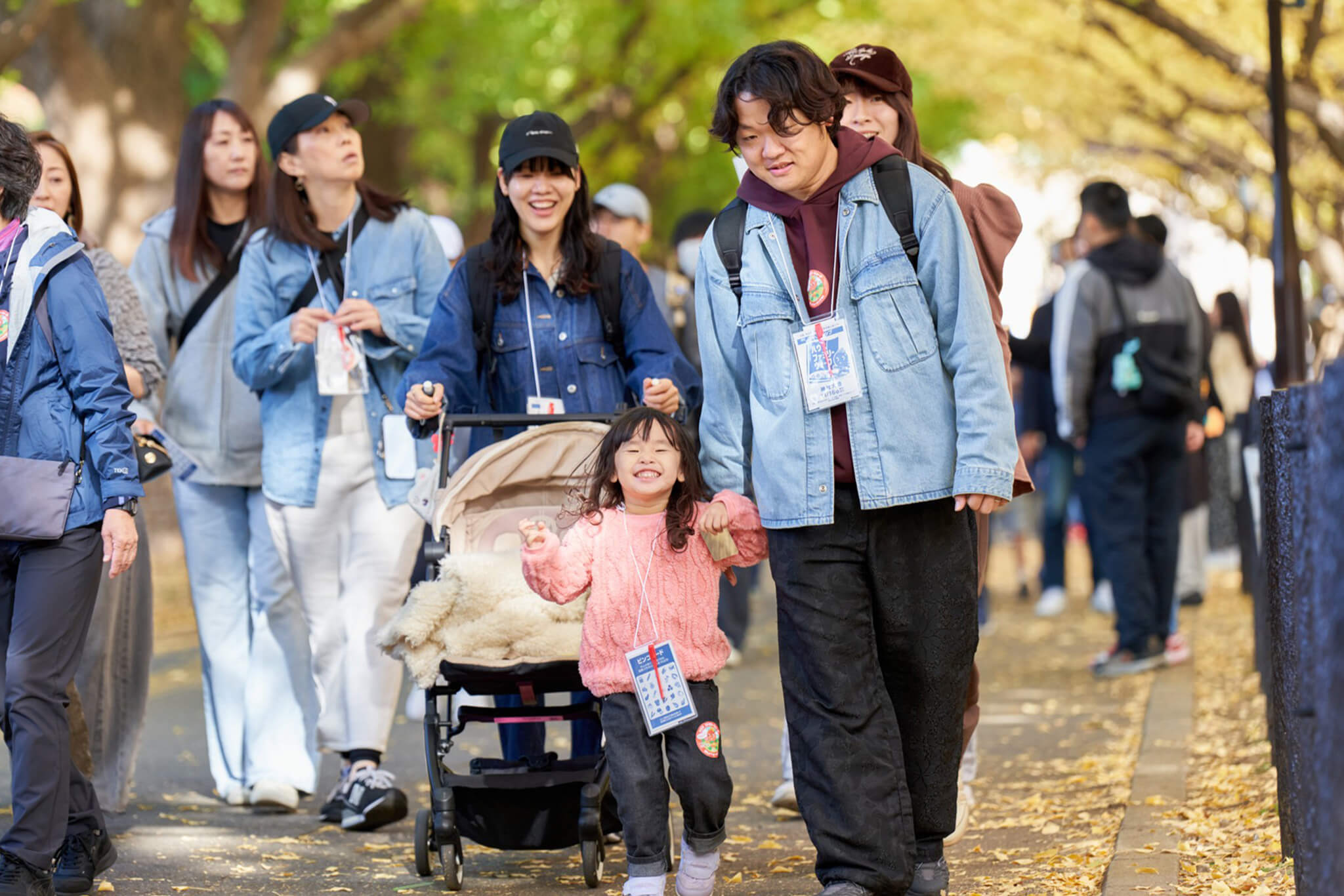 ハウスファミリーウォーク中の写真2