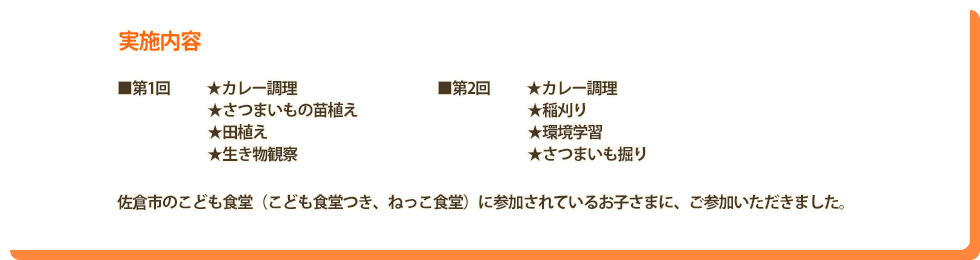 2025年 実施内容