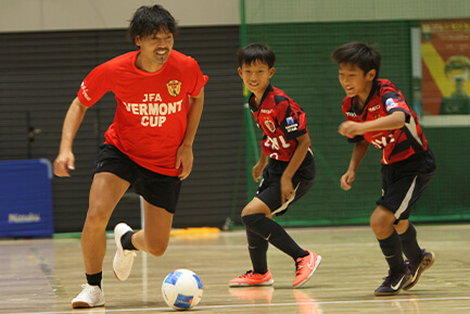 エキシビションマッチの様子