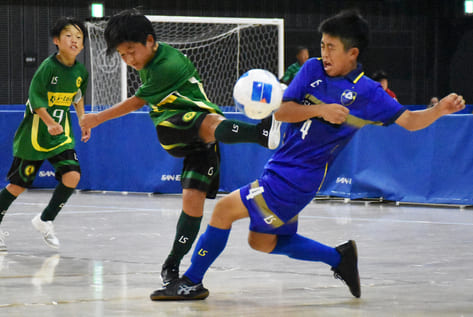 バーモントカップ全日本少年フットサル大会の様子