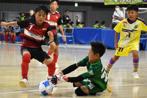 バーモントカップ全日本少年フットサル大会の様子