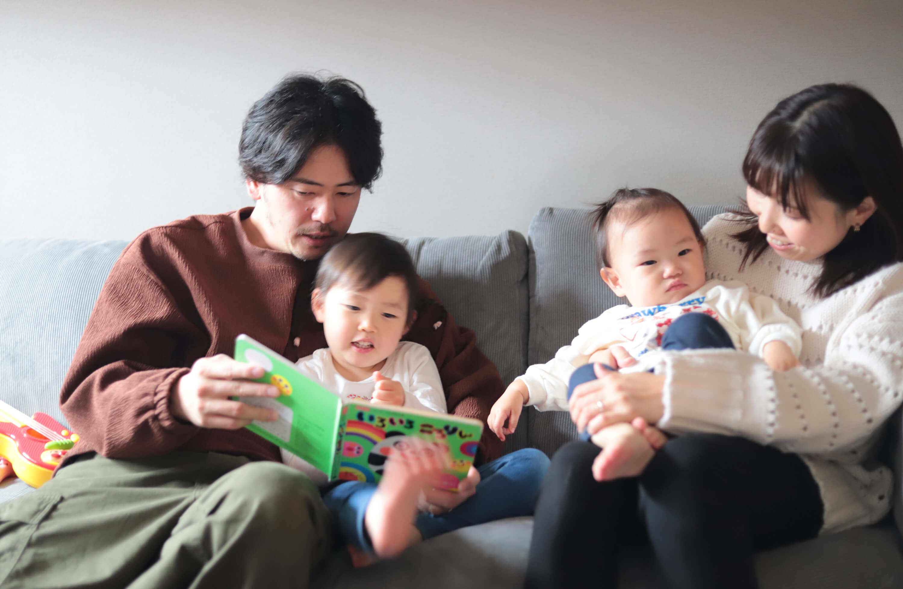 家族構成や普段の暮らしぶりについて