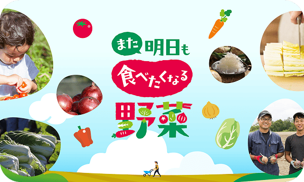 また明日も食べたくなる野菜