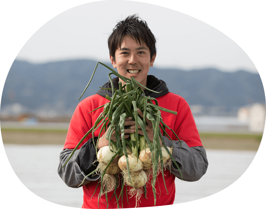 タマネギが育つのにぴったりな淡路島