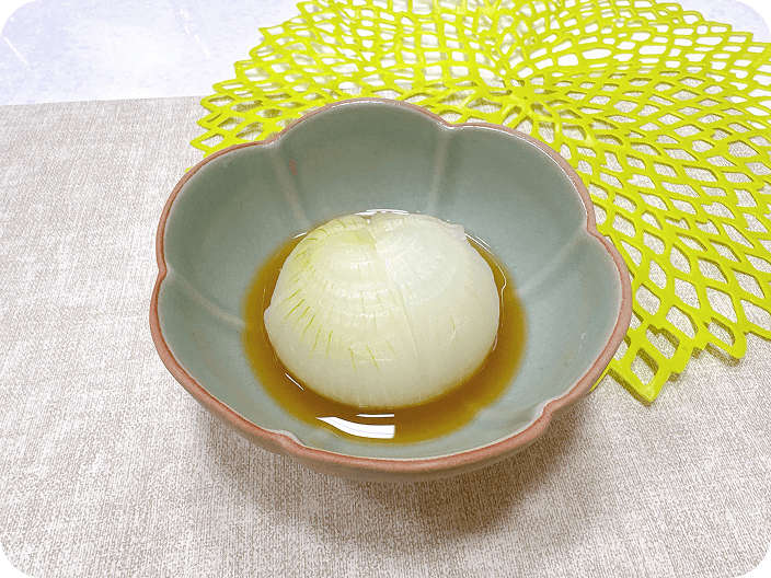 レンジで丸ごと新玉ねぎ