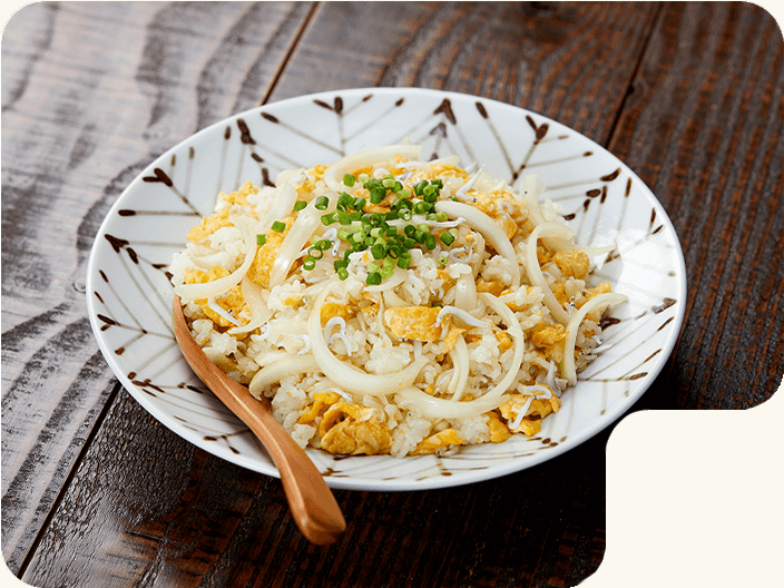 スマイルボールの炒飯