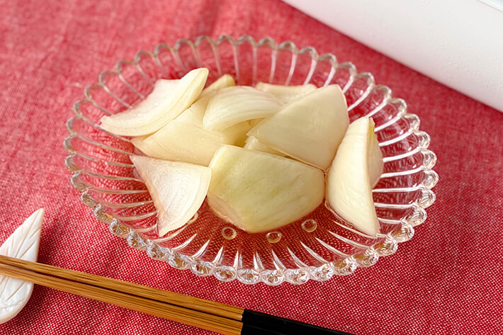 スマイルボールの甘酢漬け